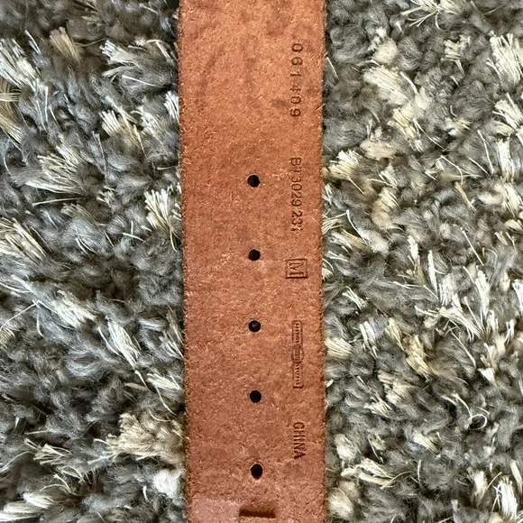 Beautifully multi brown braided soft leather belt - Picture 5 of 5